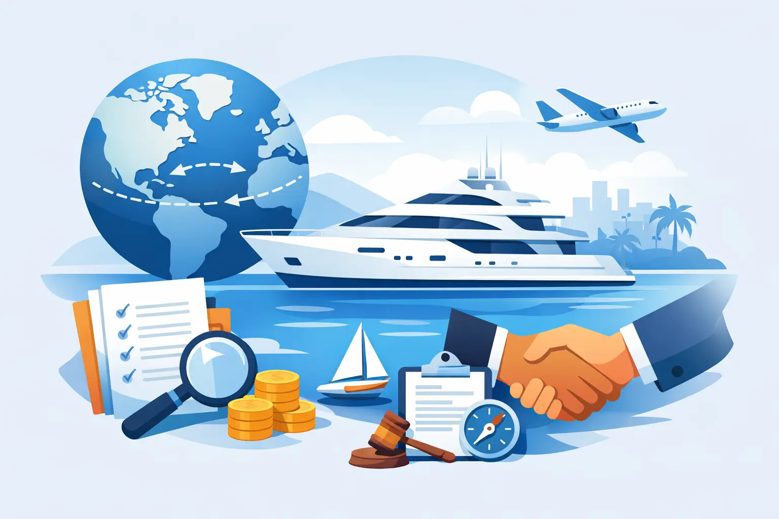 Cross Border Yacht Purchase Process, Explained