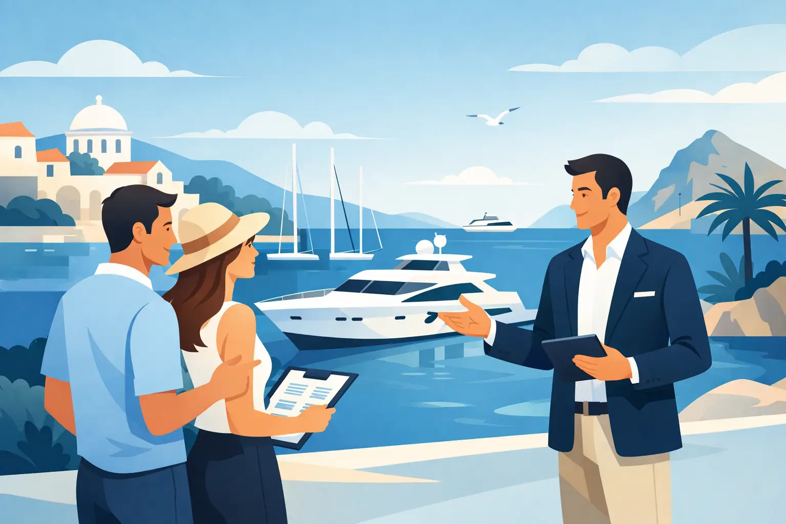 How to Choose a Mediterranean Yacht Broker
