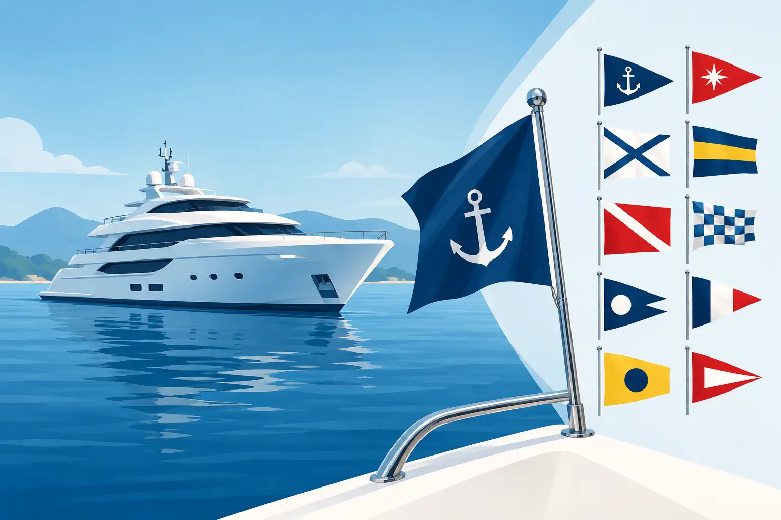 How to Select Yacht Flag for a Private Yacht