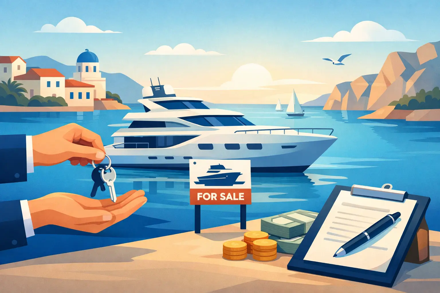 How to Sell My Yacht in the Mediterranean