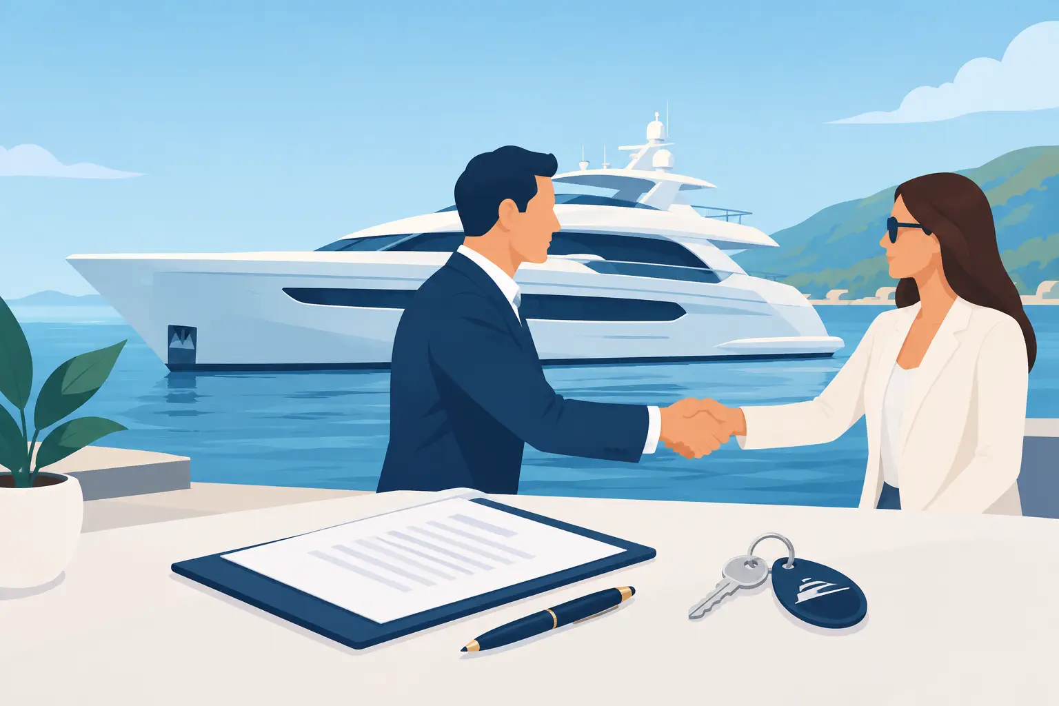 Key Steps After a Yacht Offer Is Accepted