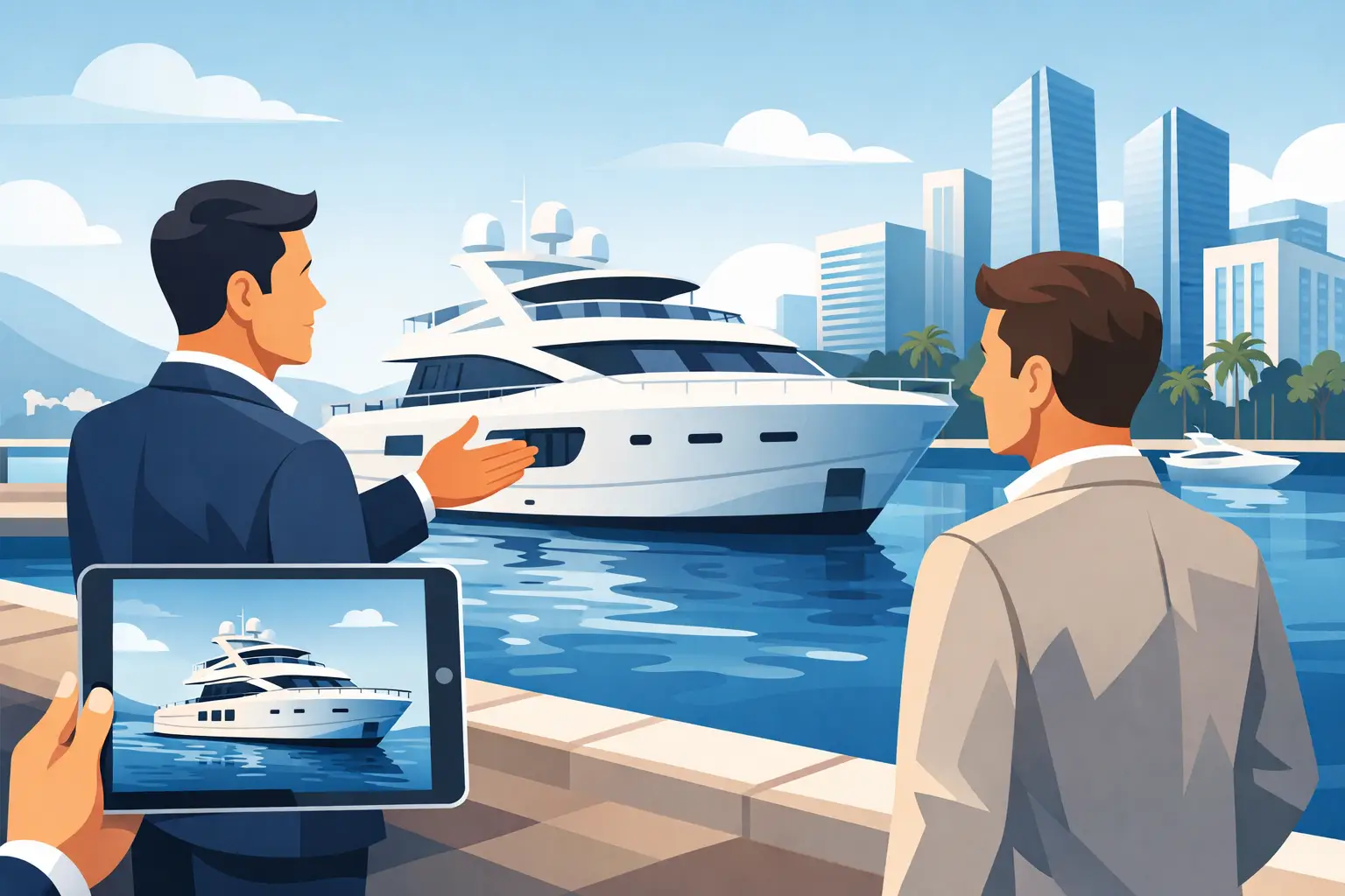 Luxury Yacht Broker for Buyers: What Matters