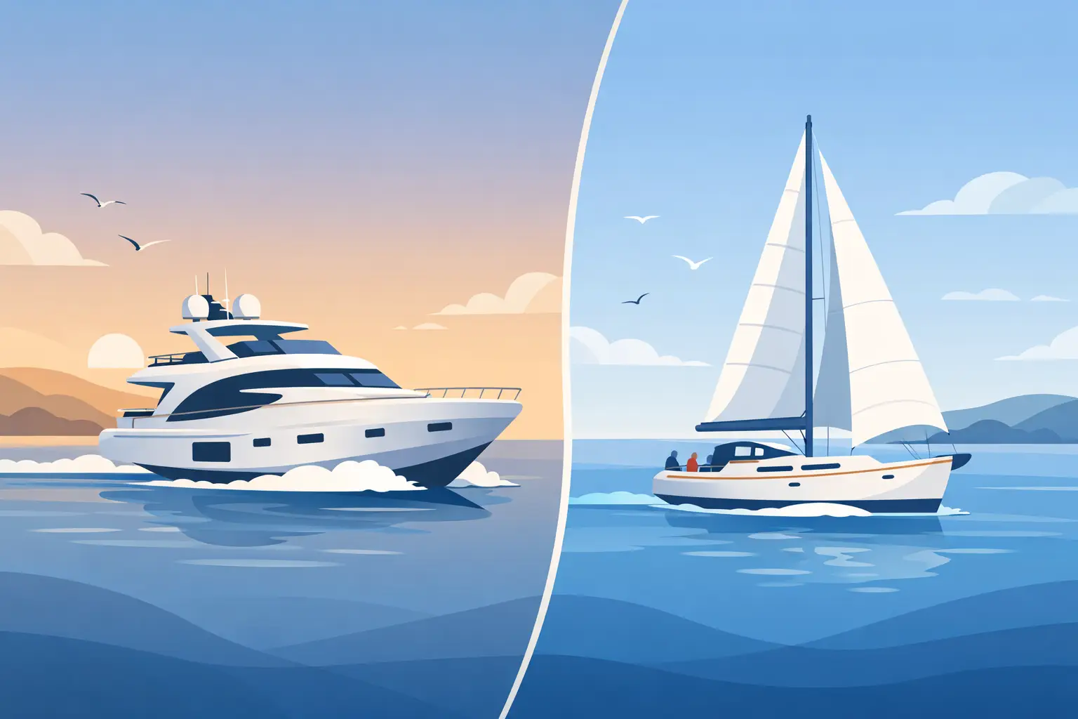 Motor Yacht vs Sailing Yacht: Which Fits?