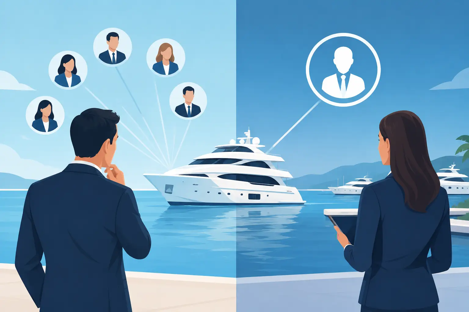 Open Listing Versus Central Agency for Yacht Sales
